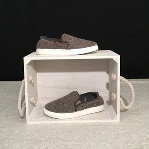 NWT-Mad Love Women's Grey Sherpa Sneakers